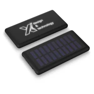 light-up power Closing soon SCX.design Full product lineup mAh solar 8000 bank P30 - black Solid