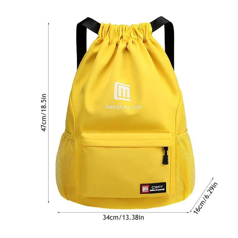 Lightweight Waterproof Drawstring Bag
