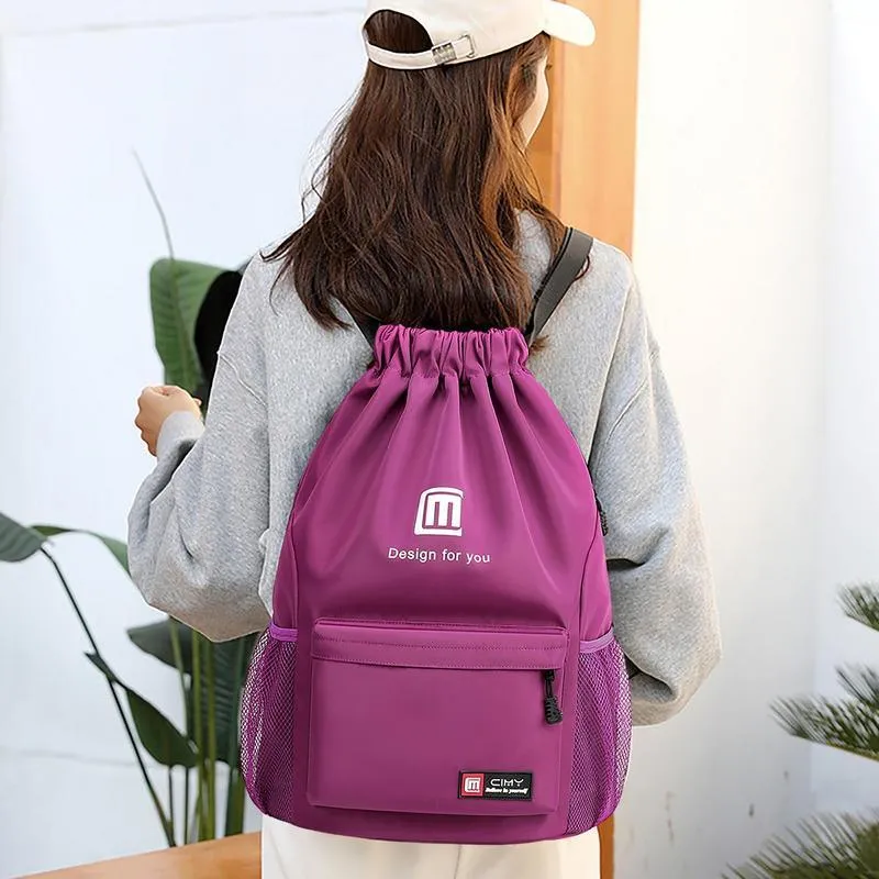 Lightweight Waterproof Drawstring Bag