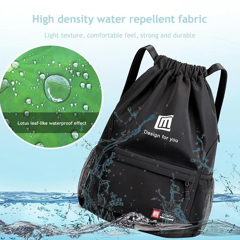 Lightweight Waterproof Drawstring Bag