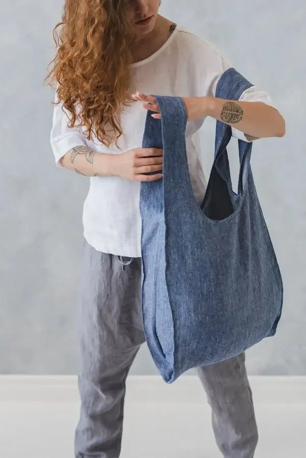 Linen Tote Bag