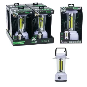 LitezAll 3500 Lumen Rechargeable Lantern with Power Bank