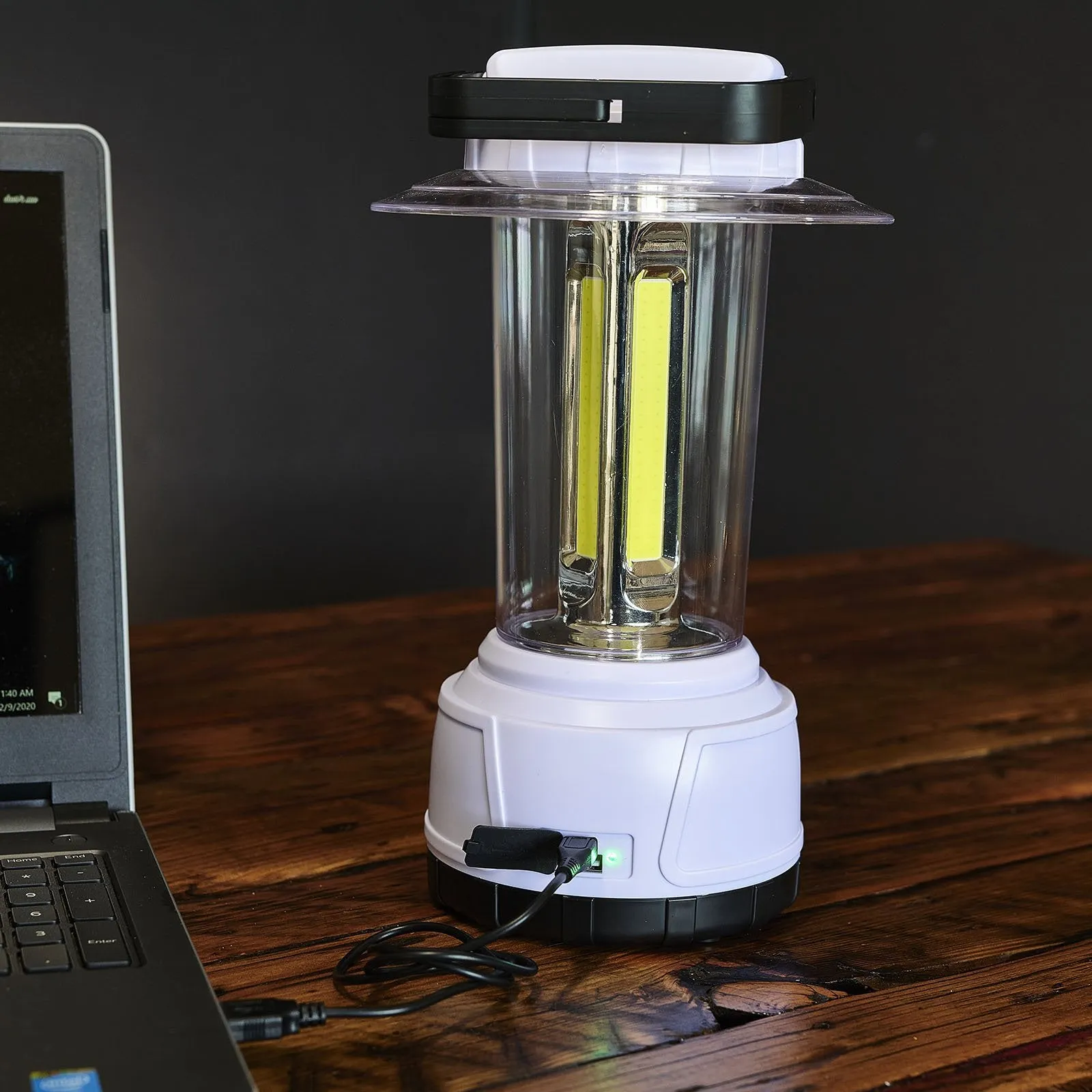 LitezAll 3500 Lumen Rechargeable Lantern with Power Bank