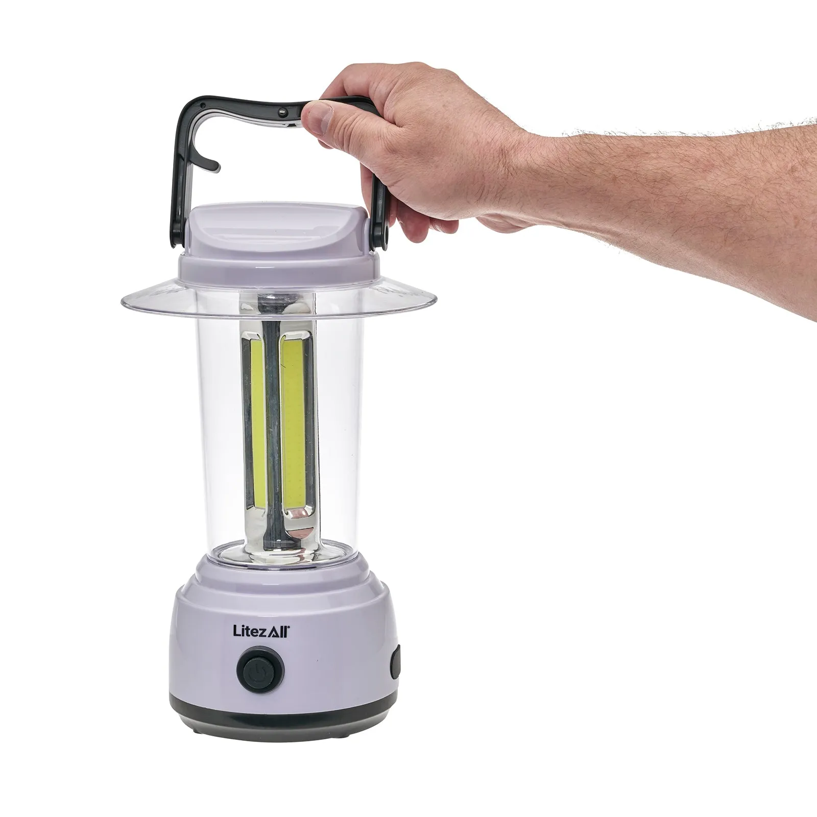 LitezAll 3500 Lumen Rechargeable Lantern with Power Bank