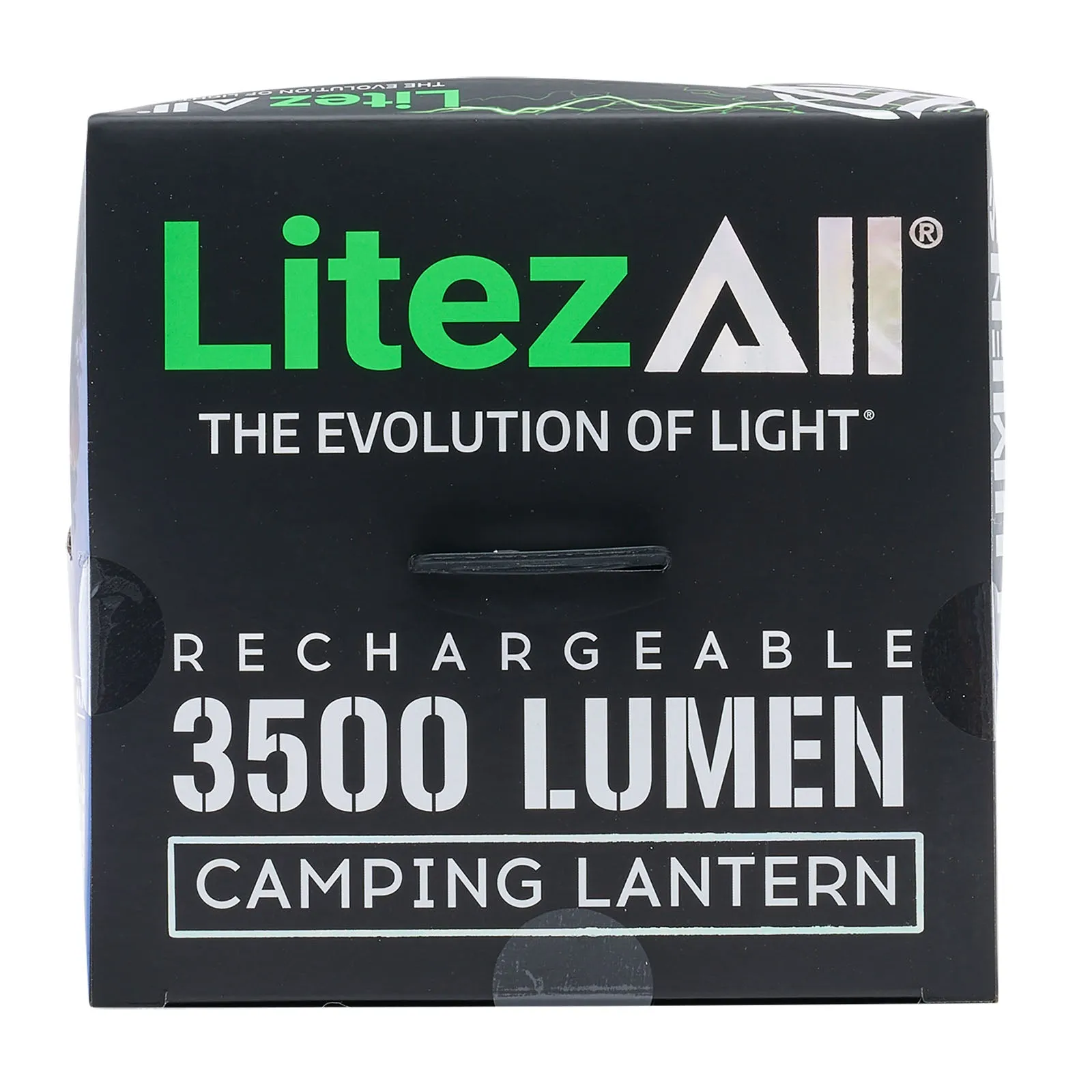 LitezAll 3500 Lumen Rechargeable Lantern with Power Bank