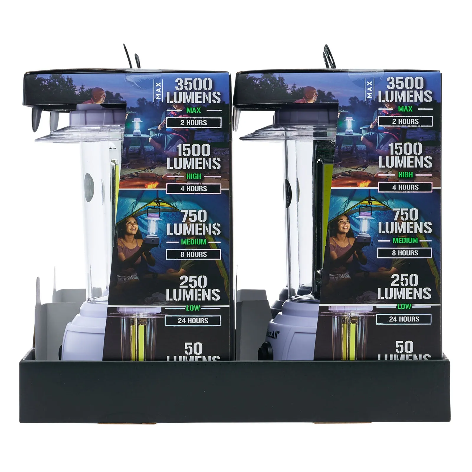 LitezAll 3500 Lumen Rechargeable Lantern with Power Bank