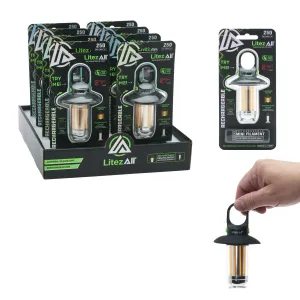 LitezAll Mini Rechargeable Lantern with Flashlight