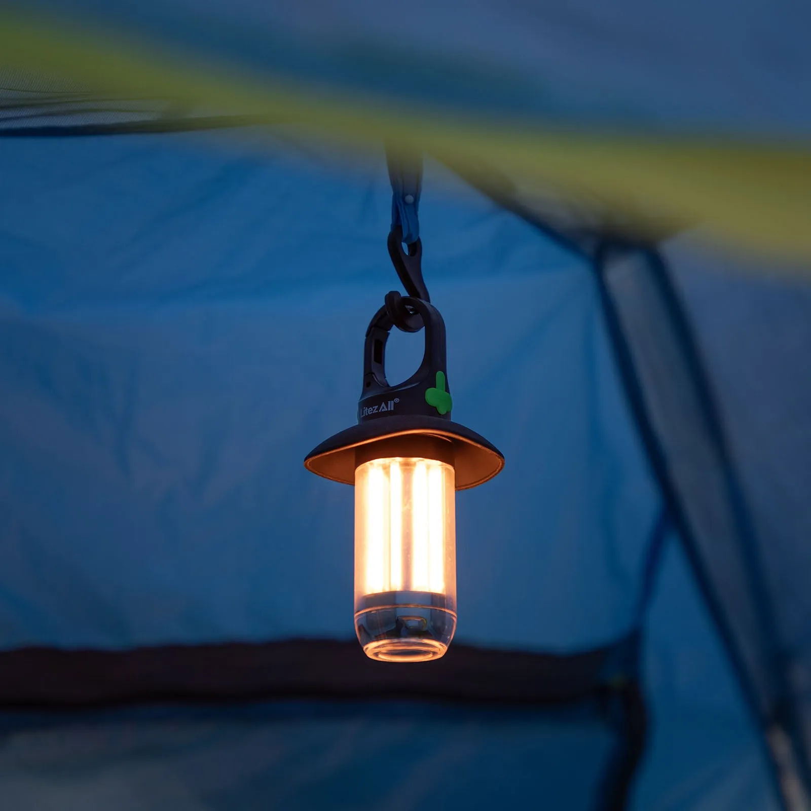 LitezAll Mini Rechargeable Lantern with Flashlight
