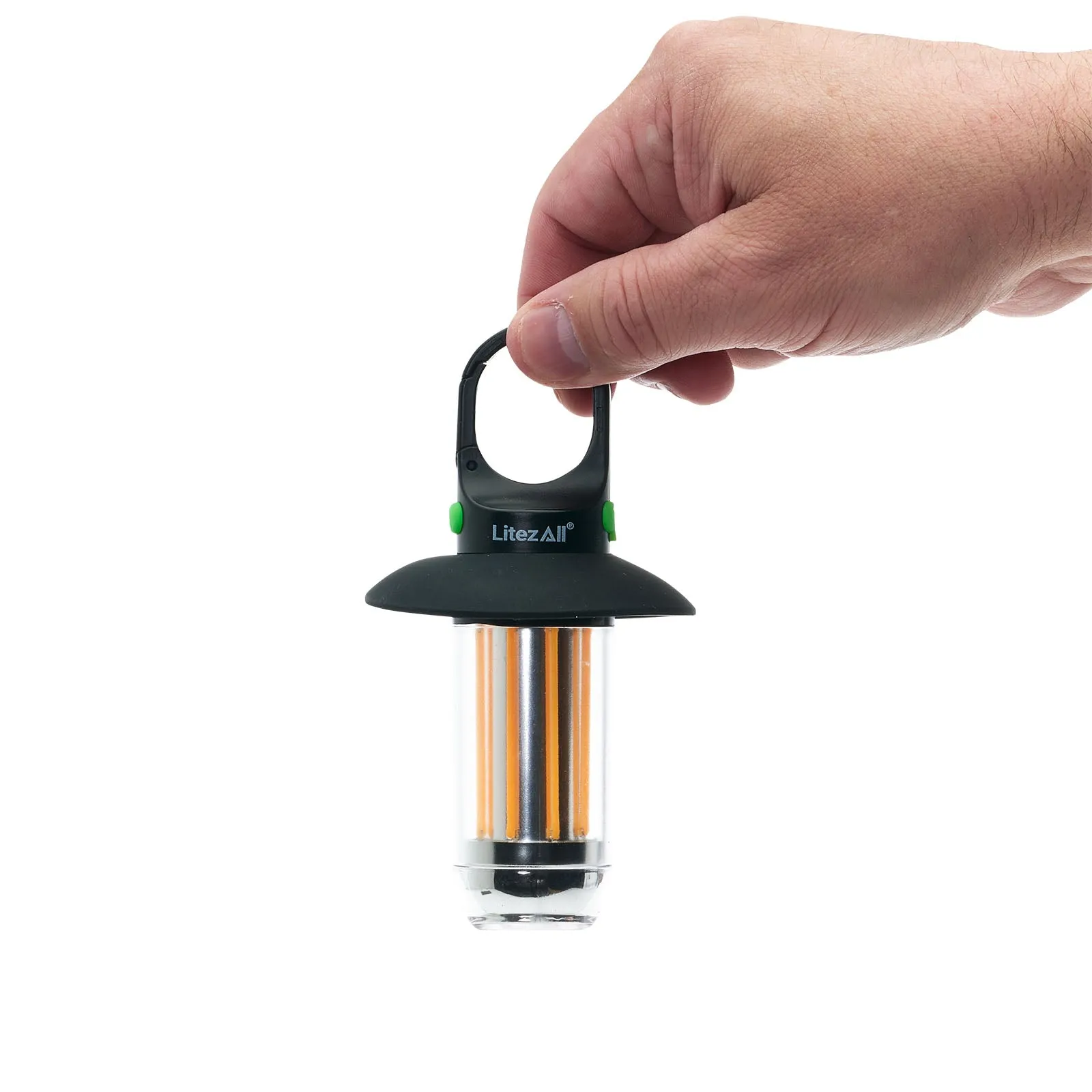 LitezAll Mini Rechargeable Lantern with Flashlight