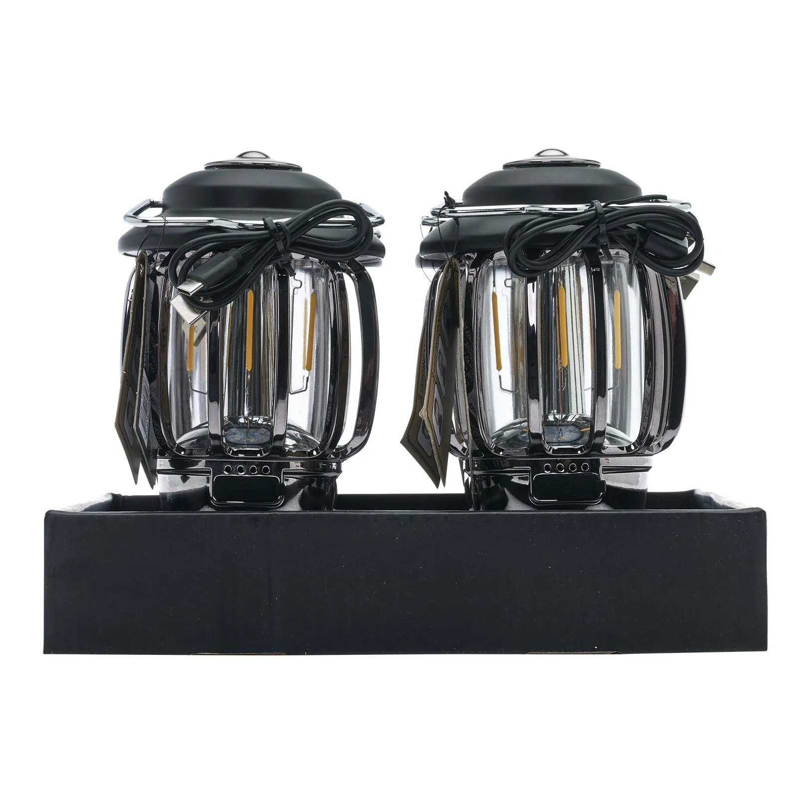 LitezAll Ole '92 Rechargeable and Battery Powered Camping Lantern with Dimmer