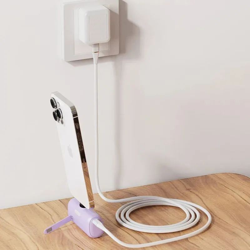 Magnetic Wireless Power Bank – 5000mAh Fast Charging