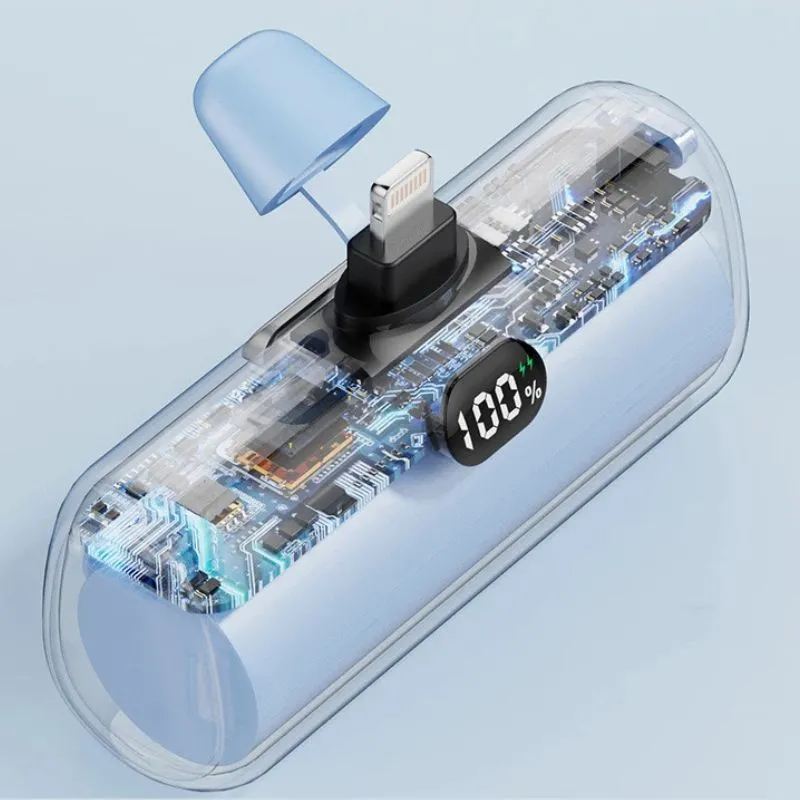 Magnetic Wireless Power Bank – 5000mAh Fast Charging