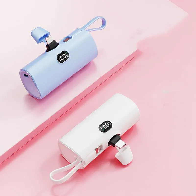 Magnetic Wireless Power Bank – 5000mAh Fast Charging