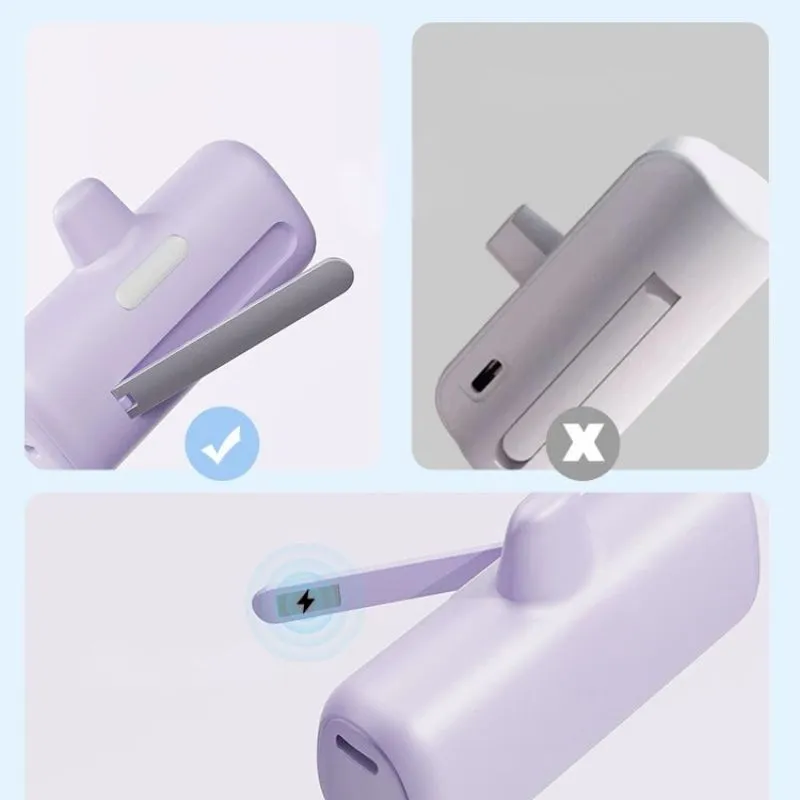 Magnetic Wireless Power Bank – 5000mAh Fast Charging