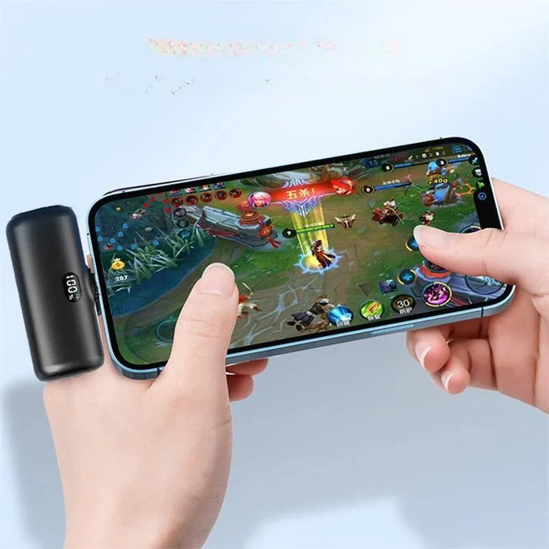 Magnetic Wireless Power Bank – 5000mAh Fast Charging