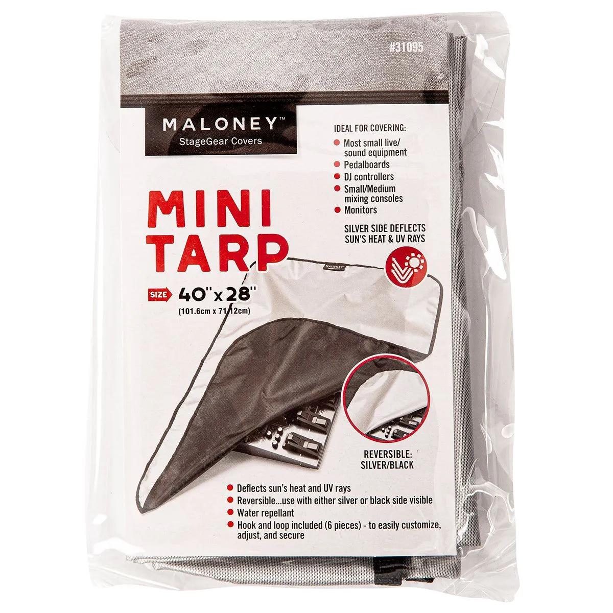 Maloney Stagegear - Mini Tarp - 101 X 71 Cm