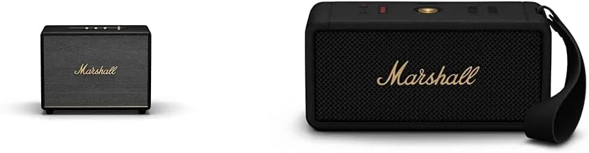 Marshall Woburn III and Middleton Bluetooth Speakers Bundle