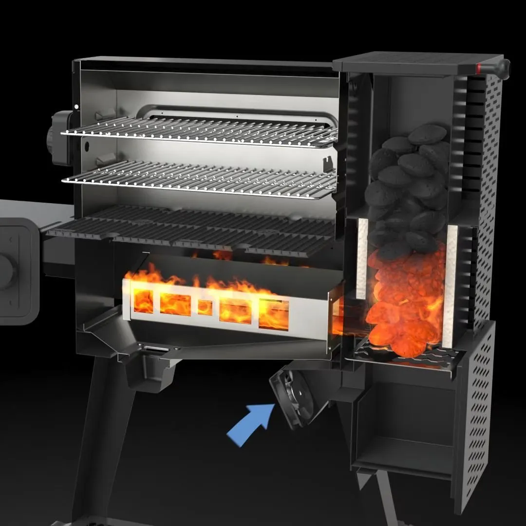Masterbuilt Gravity Series® 1050 Digital Charcoal Grill   Smoker - MB20041220