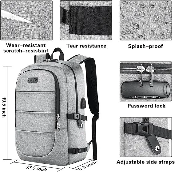 Men's Large Laptop backpack 19"