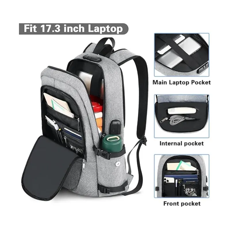 Men's Large Laptop backpack 19"