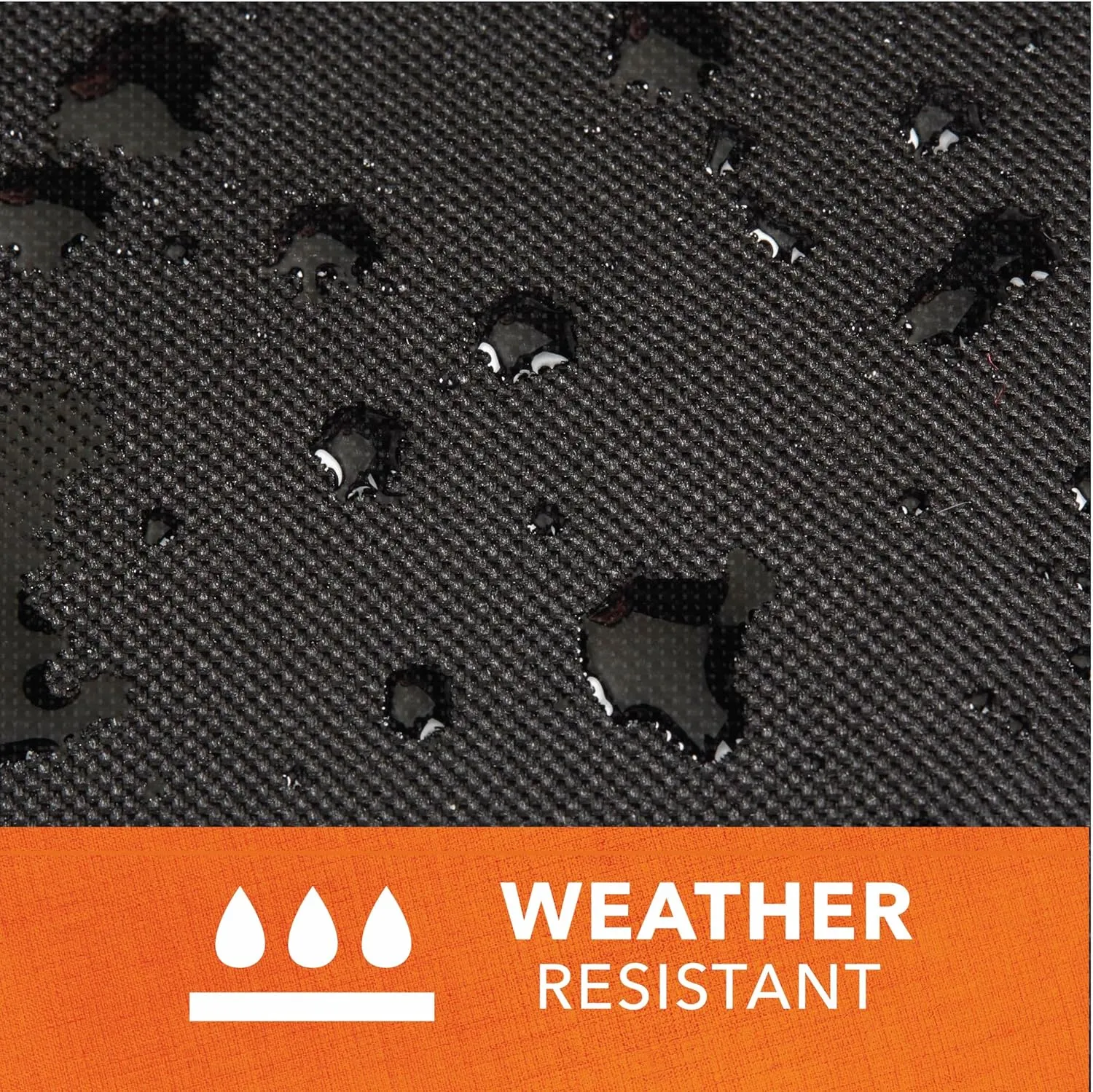 Modern Leisure 2974 Basics Walk-A-Bout Charcoal Grill Cover (21.5 L x 21.5 D x 14.5 H inches) Water-Resistant, Black