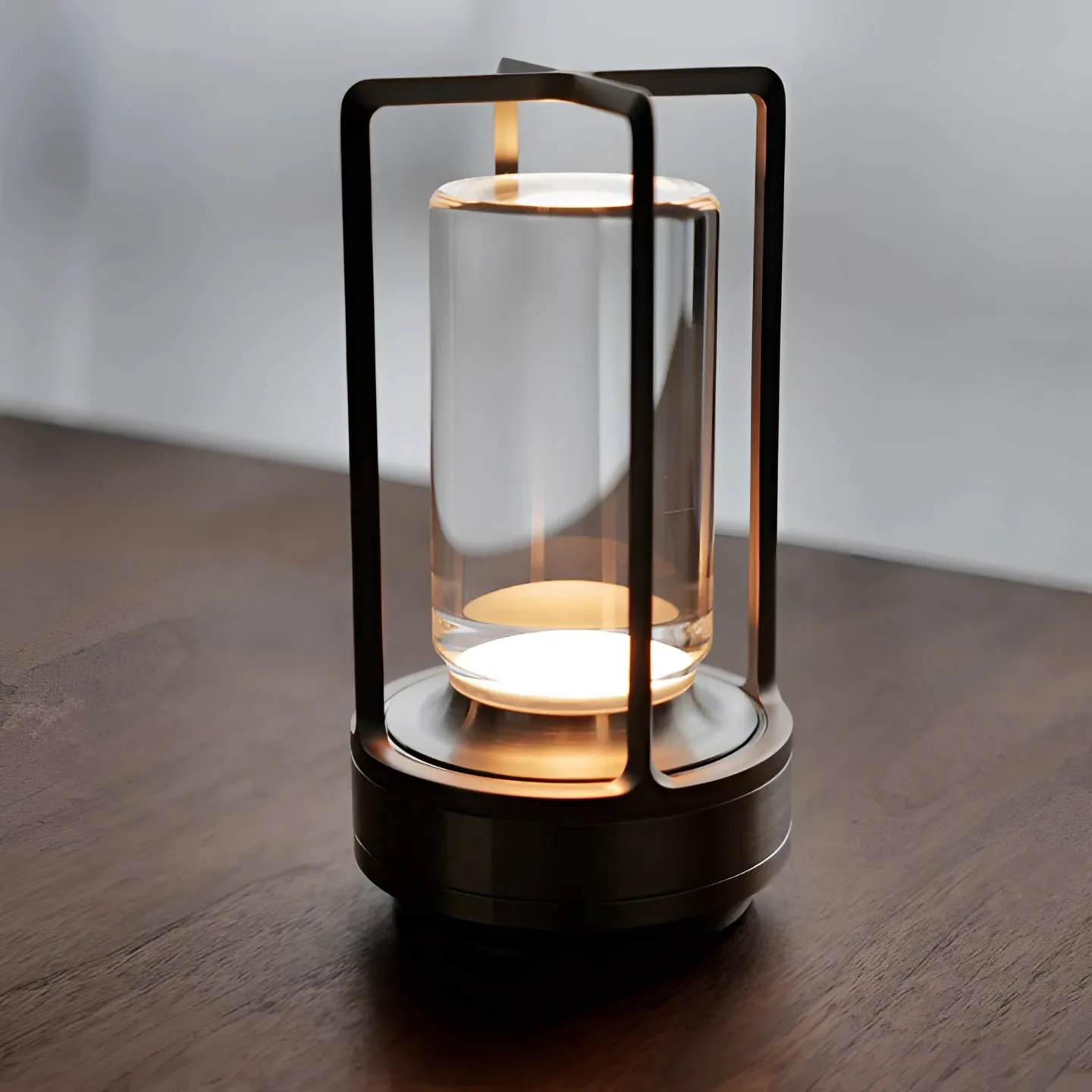 Modern Rechargeable LED Lantern - Portable Indoor Outdoor Light