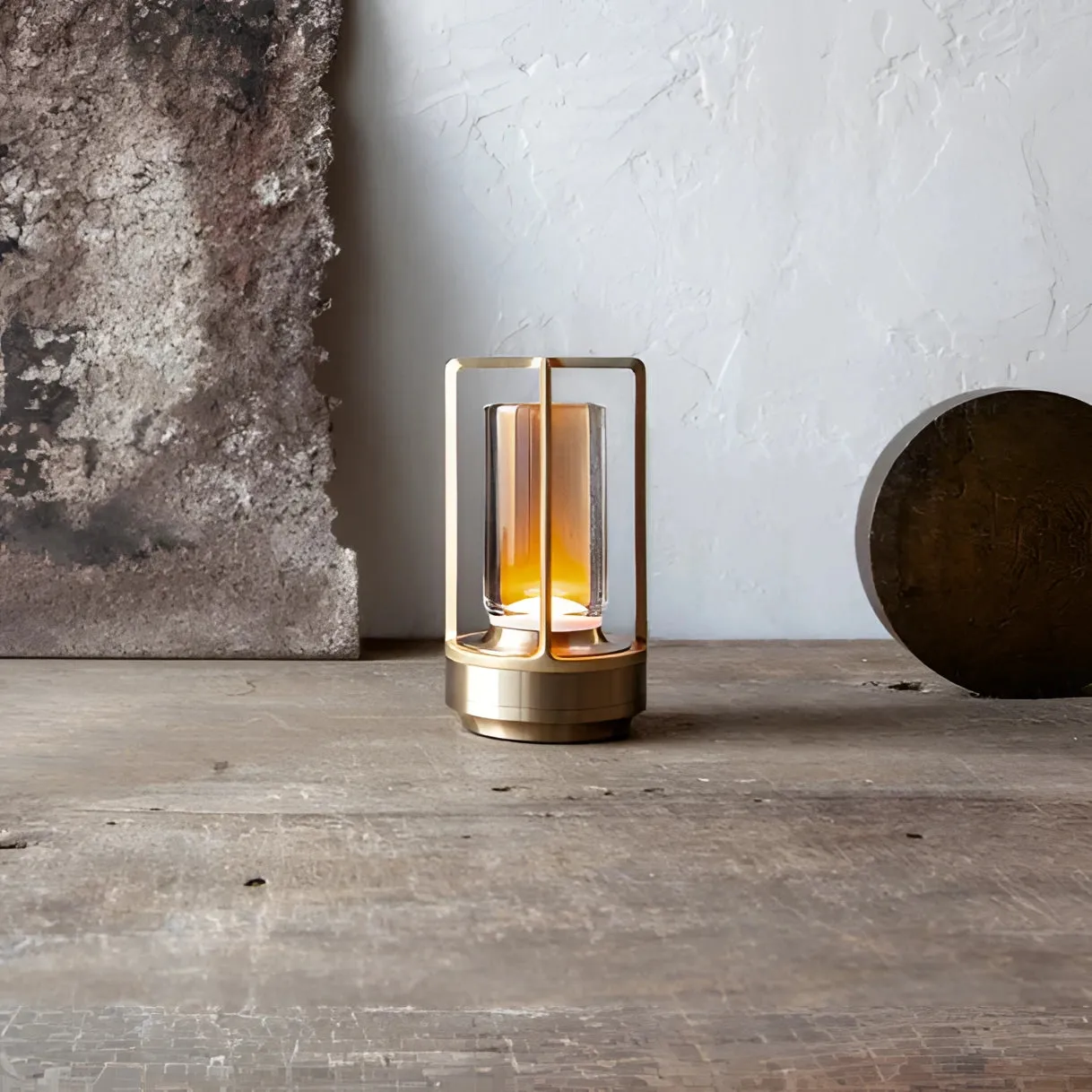 Modern Rechargeable LED Lantern - Portable Indoor Outdoor Light