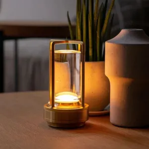 Modern Rechargeable LED Lantern - Portable Indoor Outdoor Light