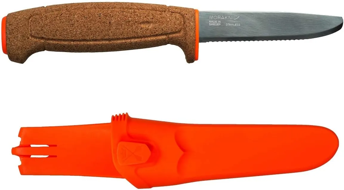 Morakniv Floating Fixed-Blade Fine Edged Stainless Steel Knife
