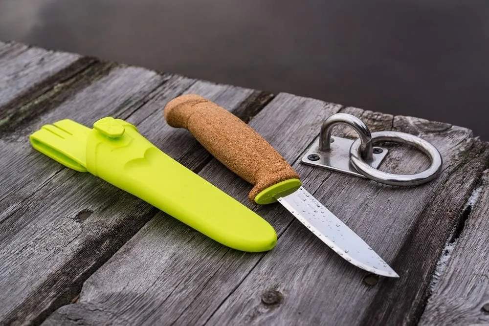 Morakniv Floating Fixed-Blade Fine Edged Stainless Steel Knife