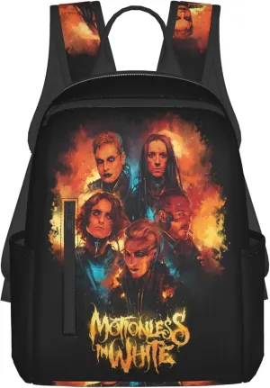 Motionless Rock In White Backpack Lightweight Backpack Travel Bag Classic Laptop Daypack for Men Women Backpack