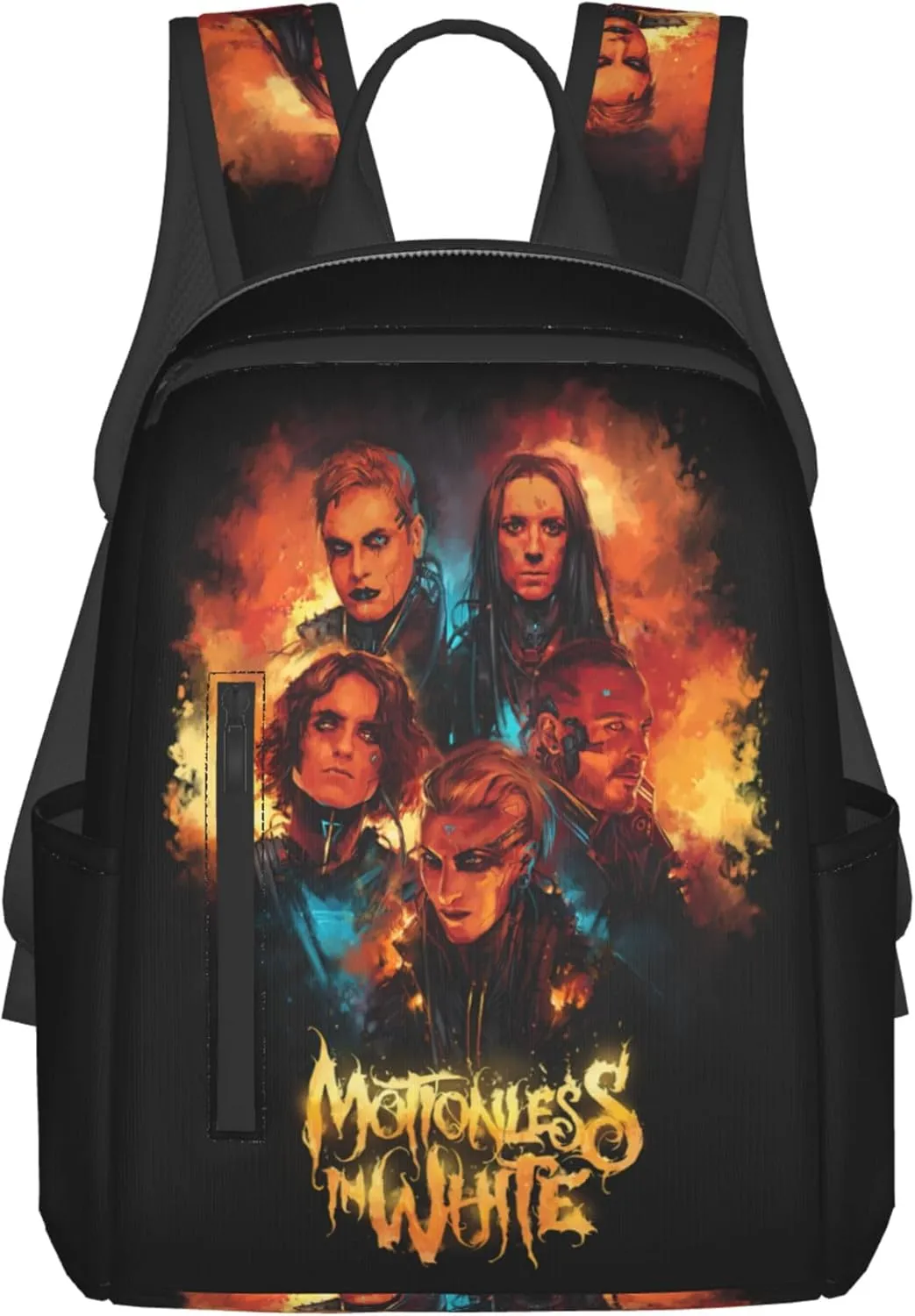 Motionless Rock In White Backpack Lightweight Backpack Travel Bag Classic Laptop Daypack for Men Women Backpack
