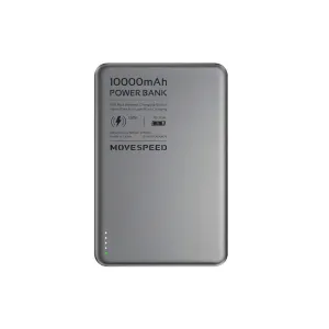 Movespeed S10 Ultra-Thin Magnetic Power Bank 10000mAh PD20W - Deep Space Gray