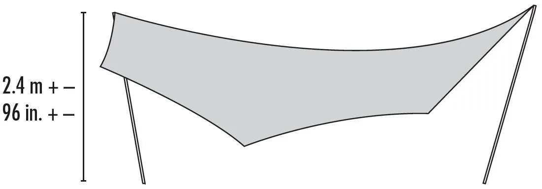 MSR Rendezvous 200 Wing V2 Tarp / Zonnescherm