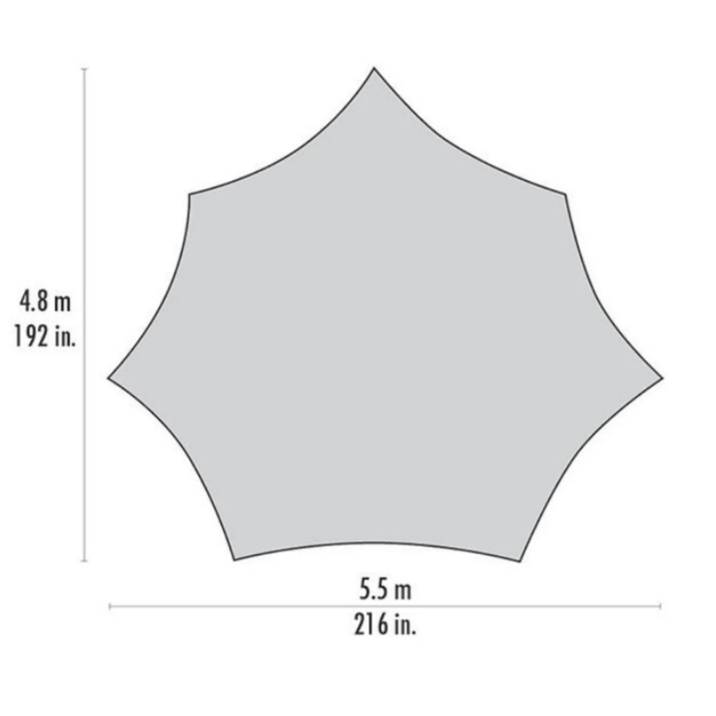 MSR Rendezvous 200 Wing V2 Tarp / Zonnescherm