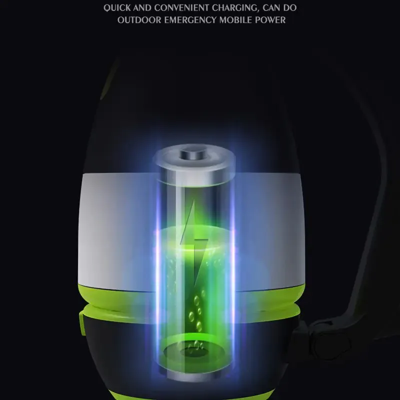 Multi-Function Led Usb Rechargeable Camping Light