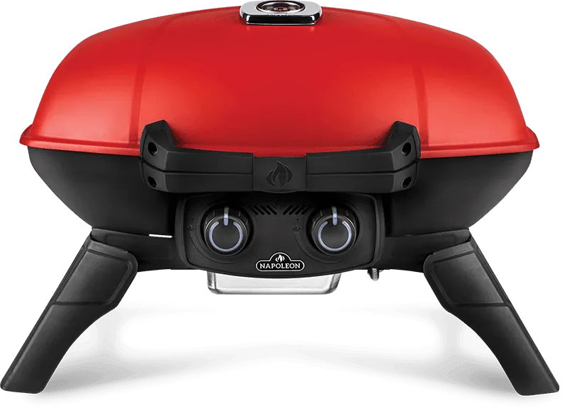 Napoleon Bbq TQ285RD1A Travelq 285 With Griddle , Red , Propane