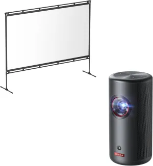 NEBULA Capsule 3 laser GTV With Projector Screen with Stand