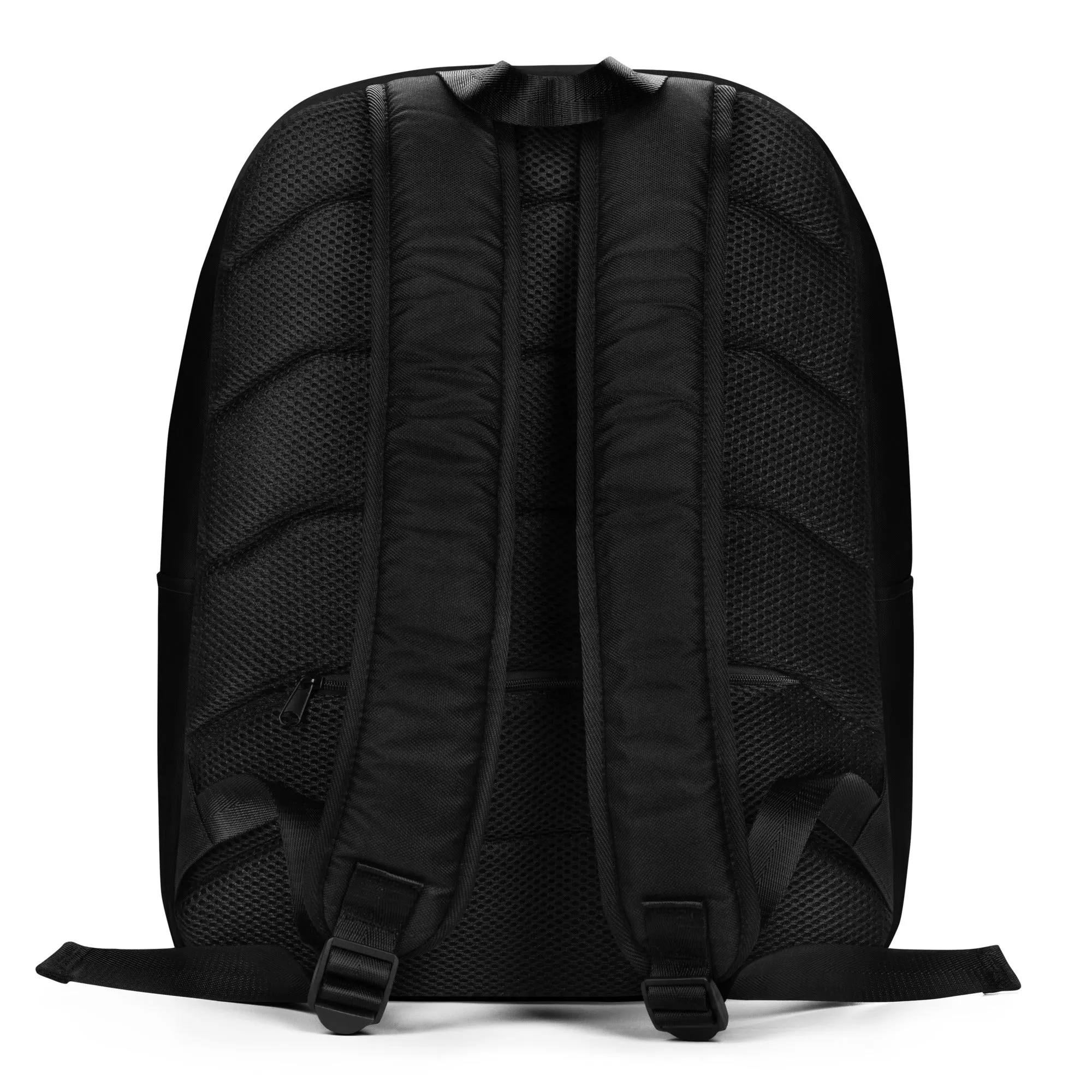 Neon Rainbow Pinwheel Minimalist Backpack