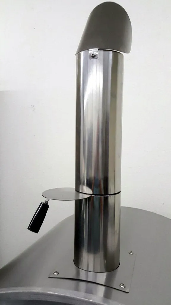 NEW Fully Assembled Stainless Steel Artisan Outdoor Wood Fired Pizza Oven BBQ Grill