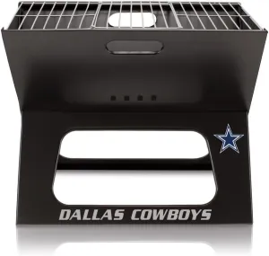 NFL X-Grill Portable Camping Tailgating Charcoal Grill
