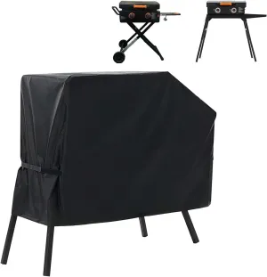 NOELIFE Grill Cover for Blackstone 22 inch Griddle with Hood and Stand, Waterproof Griddle Accessories for Blackstone 17 and 22 inch, Windproof and UV Resistant (Cover only)