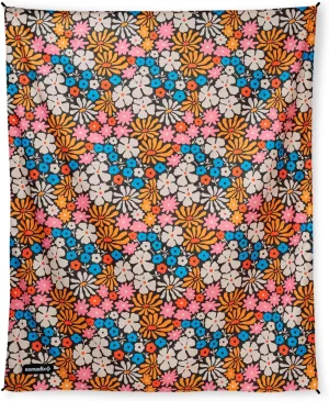 Nomadix Festival Blanket - Perfect for Picnics, Camping, & Lawn Seating - Plush Top & Water Resistant Base - Made with Post Consumer Recycled Materials - Hula Multi - 60x70