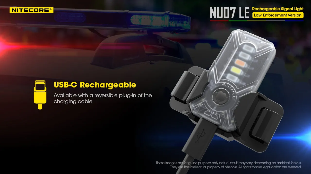 NU06 MI Red Green Blue IR Signal and Safety Light