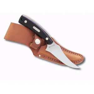 Old Timer, Sharpfinger, Sure Grip Handle, Leather Sheath