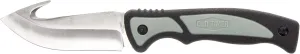 Old Timer Trail Boss 9in Fixed Blade Gut Hook Knife with High Carbon Stainless Steel Blade, TPE Grip Handle, and Custom Molded Sheath for Hunting, Field Dressing, Skinning, Gutting, and Outdoors