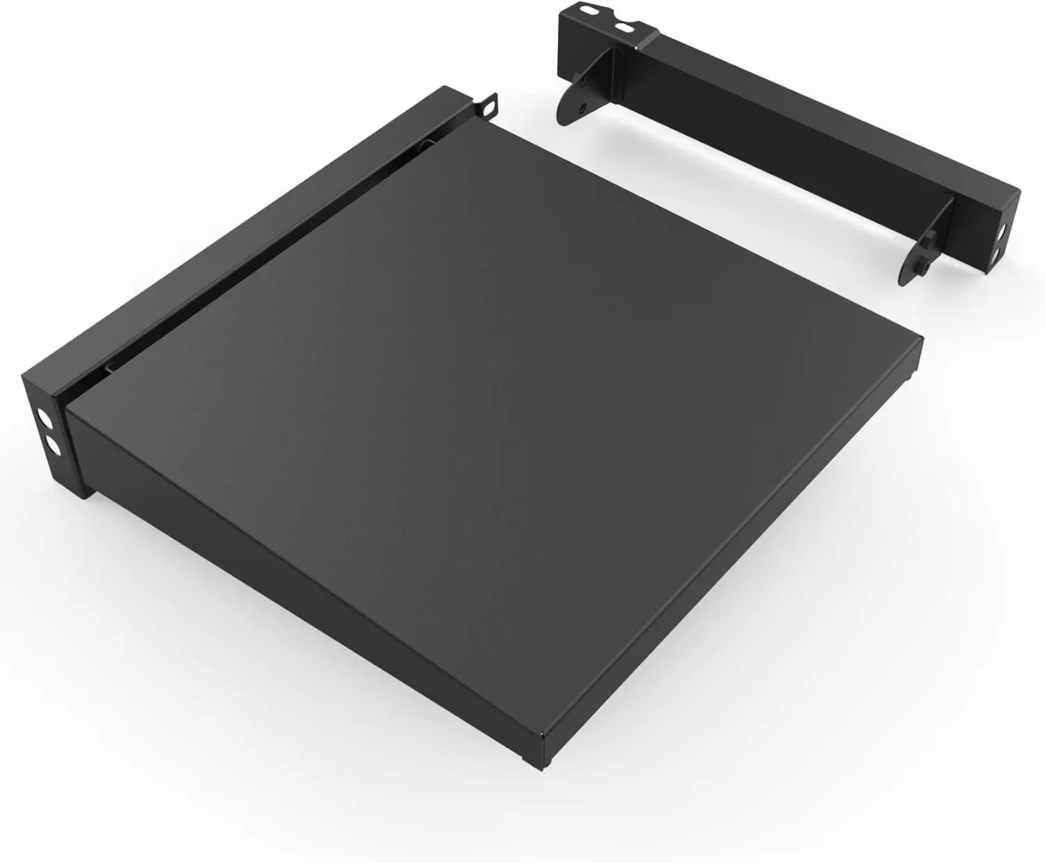 only fire Electric Smoker Side Shelf for Masterbuilt 30'' and 40''Digital Electric Smokers Grill - Add Extra Operation Space While Cooking, Black