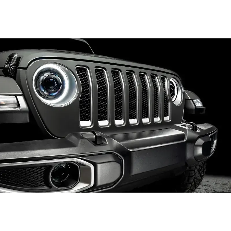 Oracle Oculus Bi-LED Projector Headlights for Jeep JL/Gladiator JT - Matte Black - 5500K