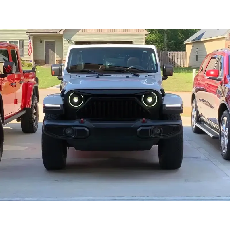 Oracle Oculus Bi-LED Projector Headlights for Jeep JL/Gladiator JT - Matte Black - 5500K