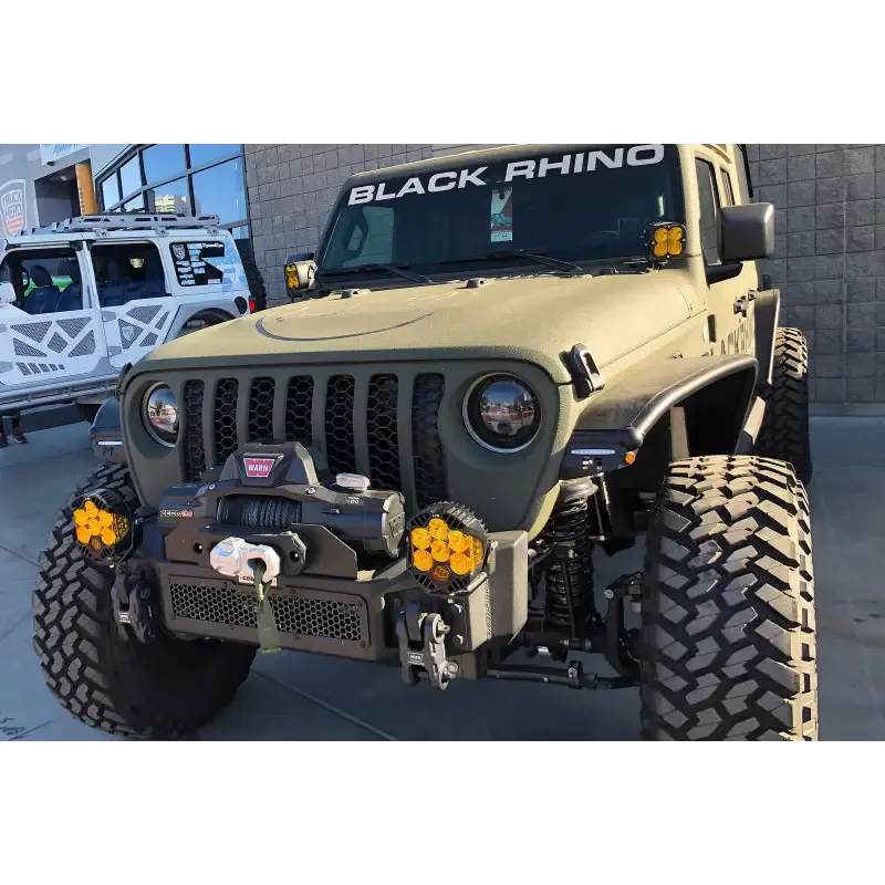 Oracle Oculus Bi-LED Projector Headlights for Jeep JL/Gladiator JT - Matte Black - 5500K
